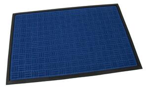 Covoraș pentru curățare textil Criss Cross 60 x 90 x 0,8 cm, albastru