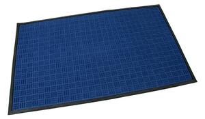 Covoraș pentru curățare textil Criss Cross 90 x 150 x 0,8 cm, albastru