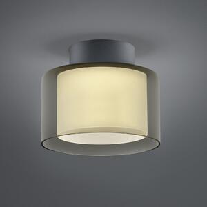 BANKAMP Grand Smoke plafonieră LED, reglabil, Gri, Camera de zi / sufragerie, Metal, Modern