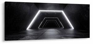 Tablou - Tunel futurist (120x50 cm)