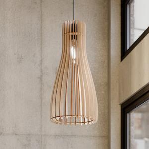 Envostar Furn, lampă suspendată, placaj de mesteacăn, 1fl, reglabil, Lemn, Camera de zi / sufragerie, Lemn, Scandinavă