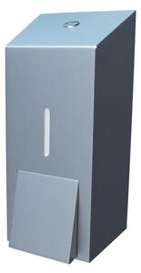 Dozator de sapun lichid Merida Stella Mini 400 ml, otel inoxidabil mat