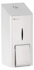 Dozator de sapun din spuma Stella R10 Advanced, depuneri, otel inoxidabil mat
