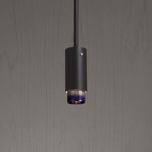 Buster + Punch Exhaust lampă suspendată grafit/ars, reglabil, Negru, Bucătărie, Metal, Modern
