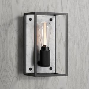 Buster + Punch Caged Wall medie marmură alb, reglabil, Negru, Hol, Metal, Modern