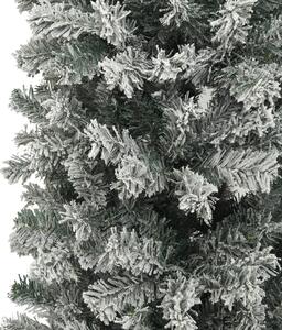Arcadă pom de Crăciun cu zăpadă pufoasă, 270 cm