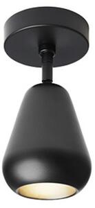 Lampă de perete Nuura Aps, Anoli Spot, reglabil, Negru, Camera de zi, Metal, Scandinavă