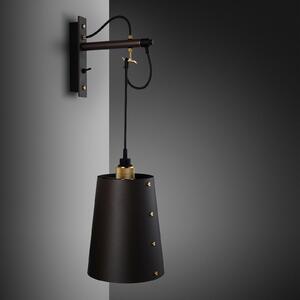 Buster + Punch Hooked Wall mare grafit/argint, reglabil, Negru, Camera de zi / sufragerie, Metal, Modern