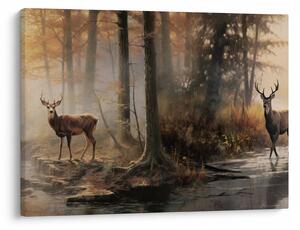 Tablou - Vintage pictura wildlife (70x50 cm)