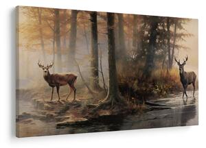 Tablou - Vintage pictura wildlife (90x60 cm)