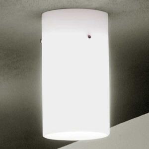 Casablanca Plafonieră Tube, Ø 7 cm, soclu E14, reglabil, Alb, Camera de zi / sufragerie, Sticlă, Design