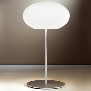 Casablanca Aih lampă de masă, Ø 28cm alb mat, Alb, Camera de zi / sufragerie, Sticlă, Modern