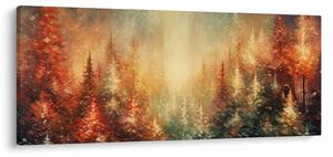 Tablou - Pictura de păduri (120x50 cm)