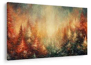 Tablou - Pictura de păduri (90x60 cm)