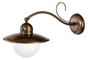 Cremasco Taverna aplică, reglabil, Bronz / Alamă Veche, Camera de zi / sufragerie, Metal, Casă de țară / Rustic