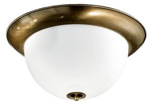 Cremasco Galleria plafonieră, reglabil, Bronz / Alamă Veche, Camera de zi / sufragerie, Sticlă