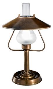 Cremasco Barchessa lampă de masă, Bronz / Alamă Veche, Camera de zi / sufragerie, Metal, Maritimă