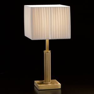 Cremasco Lampă de masă Imperial, Bronz / Alamă Veche, dormitor, Țesătură / Textil