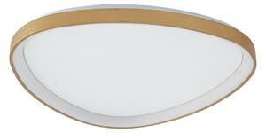 Plafoniere Lucande, Asken, reglabil, Auriu / Alamă, Camera de zi, Aluminiu, Modern