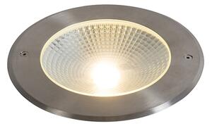 Spot modern pentru sol din oțel inclusiv LED 20W - Bridge