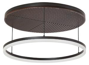 Plafoniere Lucande, Orven, reglabil, Negru, Camera de zi, Metal, Modern