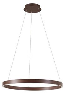 Lustră Pendul Lucande, Yonam, reglabil, Maro / Rugină, Sala de mese, Metal, Modern