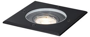 Spotlight exterior pentru sol negru pătrat reglabil IP65 - Delux
