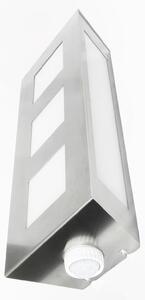 CMD Lampă de exterior Trilo din oțel inoxidabil cu senzor, Metalic, Metal, Modern