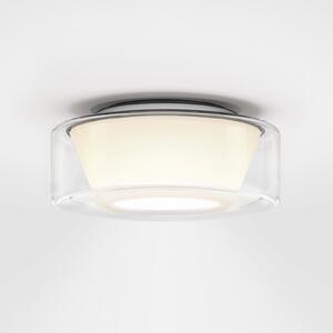 Plafoniere Serien Lighting, Curling M, reglabil, Transparent, Camera de zi, Sticlă, Design