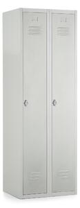 Dulap metalic, 60 x 50 x 180 cm, blocare, gri deschis - ral 7035