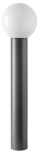 CMD Lampă decorativă de trotuar Kiana, Negru, Metal, Modern, Glob pentru exterior