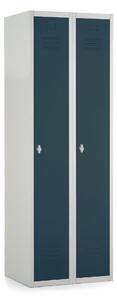 Dulap metalic, 60 x 50 x 180 cm, blocare cu rotire, antracit - ral 7016