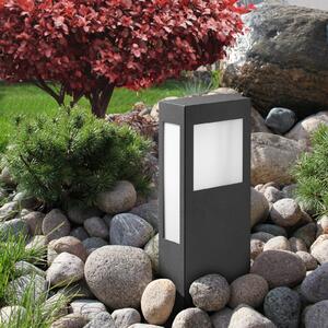 CMD Lampă cu soclu din oțel inoxidabil Aqua Paulo LED 2G11, Negru, Metal, Modern