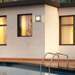 CMD Aplică de exterior Aqua Legendo Mini, antracit, Negru, Metal, Modern