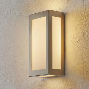 CMD Lumină exterioară cu senzor LED Aqua Rain, oțel inoxidabil, Metalic, Metal, Modern