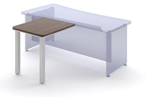 Element executiv TopOffice 80 x 70 cm, stejar charleston