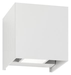 CMD Aplică LED de exterior 9033 up/down, alb, Alb, Metal, Modern
