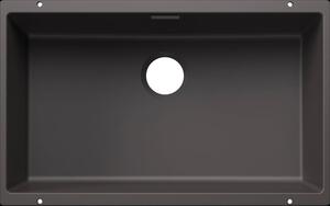 Blanco Subline 700-U chiuvetă din granit 70x40 cm gri/grafit/onix 527806