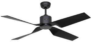 CasaFan Ventilator de tavan Eco Dynamix II, gri bazalt, Gri, Camera de zi / sufragerie, Plastic, Modern