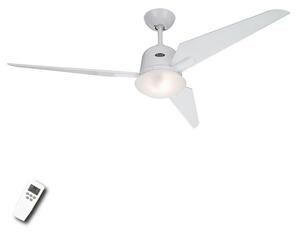 CasaFan Eco Aviatos ventilator de tavan alb 132 cm, Alb, Camera de zi / sufragerie, Lemn, Modern