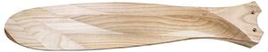 CasaFan Ventilator de tavan ECO GENUINO negru/lemn deschis 122 cm silențios, Lemn, Camera de zi / sufragerie, Lemn, Modern