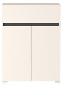 Comoda LONDON 7, casmir/gri antracit, PAL, 70x38x94 cm