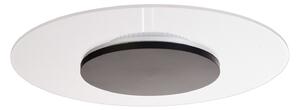 Deko-Light Plafonieră cu LED Zaniah, lumină 360°, 24W, negru, reglabil, Negru, Camera de zi / sufragerie, Metal, Modern