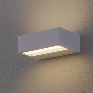 Decor Walther Box aplică LED albă 2.700K 15cm, reglabil, Alb, Baie, Metal, Modern, Perete unghiular