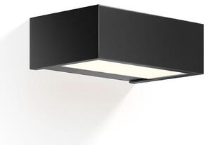 Decor Walther Box lampă LED neagră 2.700K 15cm, reglabil, Negru, Baie, Metal, Modern, Perete unghiular