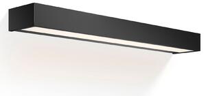 Decor Walther Box lampă LED neagră 2.700K 60cm, reglabil, Negru, Baie, Metal, Modern, Perete unghiular