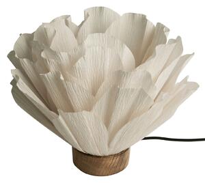 Lampă de masă Watt & Veke, Lisa, Alb, dormitor, Hârtie / Carton, Design