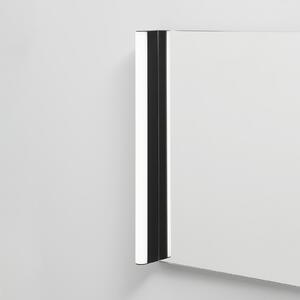 Decor Walther Slat aplică LED, neagră, reglabil, Negru, Baie, Metal, Modern