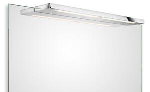 Decor Walther Slim 1 lampă oglindă LED crom 60 cm, Metalic, Baie, Metal, Modern, Perete unghiular