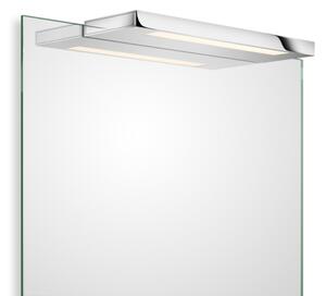 Decor Walther Slim 1 lampă oglindă LED crom 34 cm, Metalic, Baie, Metal, Modern, Perete unghiular